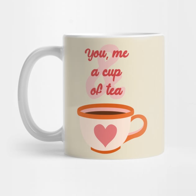 You, me and a cup of tea by PaletteDesigns